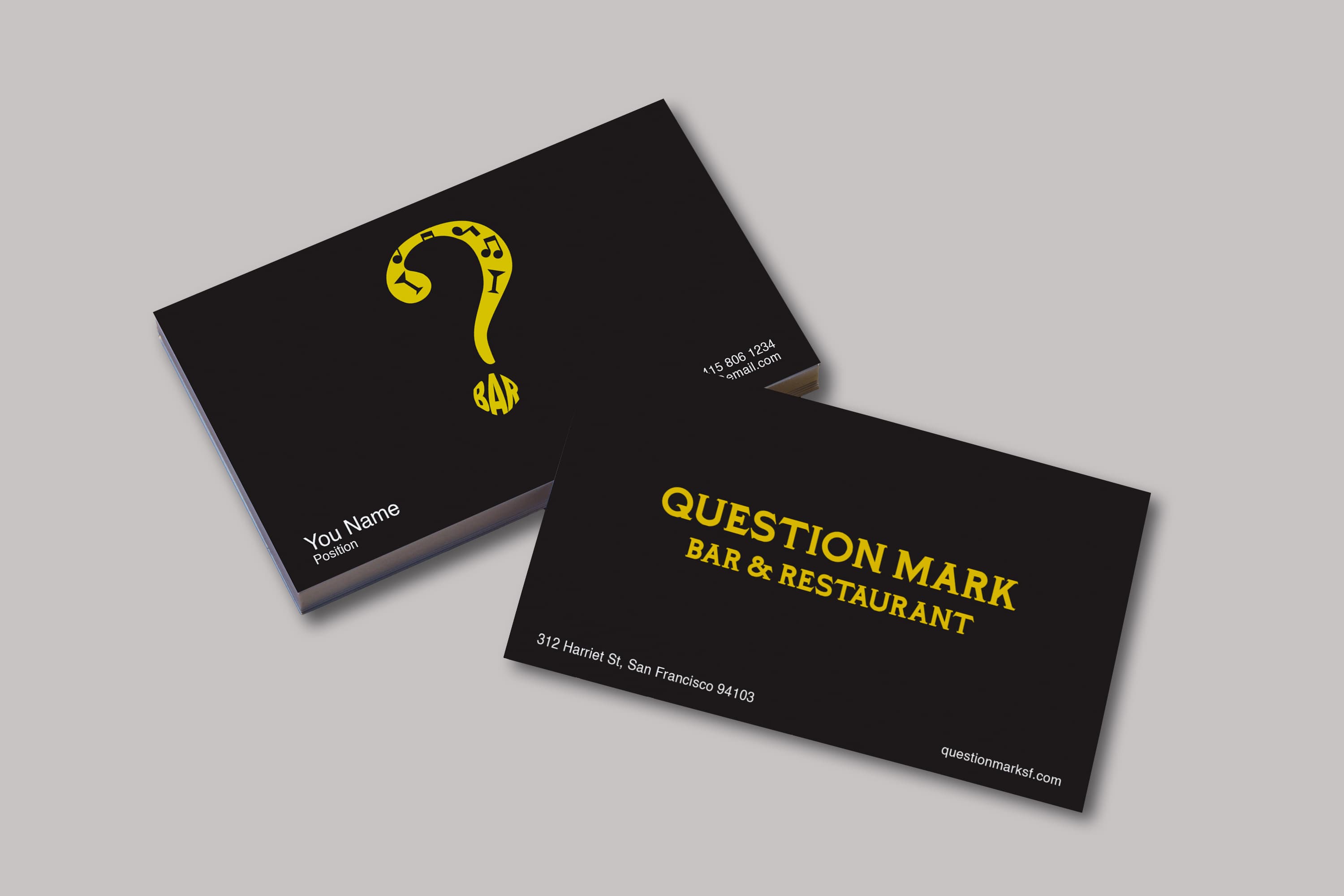 Question Mark Bar